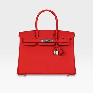 Hermès - Birkin 30 - Rouge De Coeur Togo